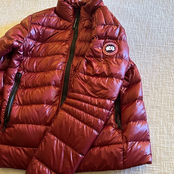 Canada Goose Men's Crofton Jacket - Inferno Red - Large - Picture 3 of 8